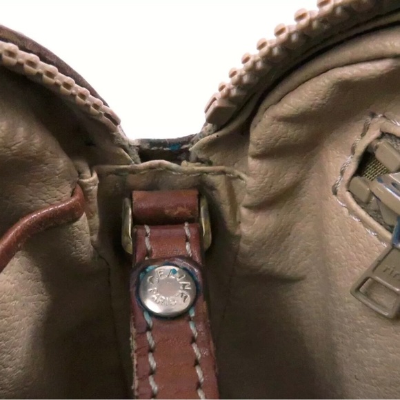 Auth CELINE Macadam PVC Leather Clutch Bag Made In Italy - Picture 6 of 11